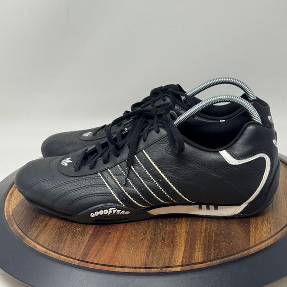 Adidas Adi Racer Low Goodyear Men's Size 13 Black Racing Driving Shoes - Picture 3 of 9